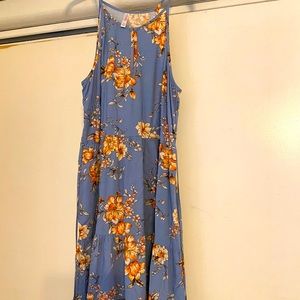Floral spring dress